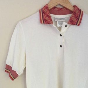 90s Vintage Retro Knit Polo